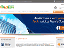 Tablet Screenshot of actserv.com.br